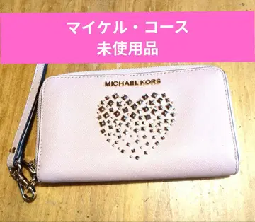 MICHAEL KORS 핑크 장지갑 미사용품