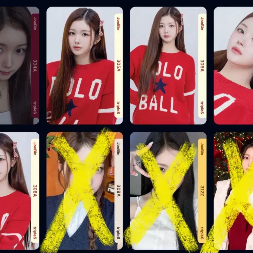 tripleS AAA ユヨン Objekt A208a triples jiyeon Over The Pitch Object AA326 wts on Bunjang