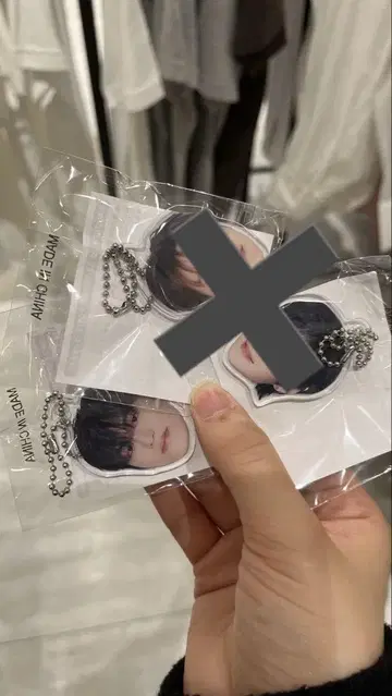 treasure 캡슐 토이 정우 팝업 얼굴 아크링 키링