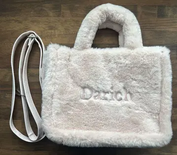 Darich 퍼 백 핑크