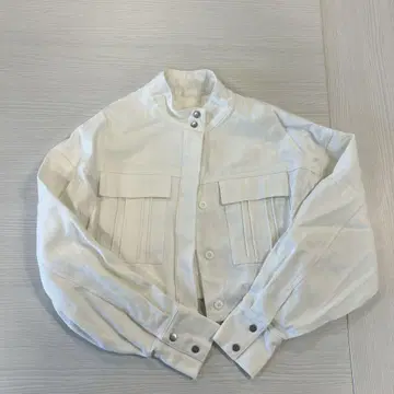 &gaime 앙제 화이트 자켓 F 사이즈