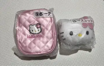 산리오 당첨 복권 헬로키티 파우치 마스코트 퀼트