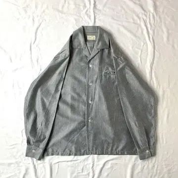 USA제 50~60년대 VINTAGE 코튼 실크 셔츠 오픈 카라