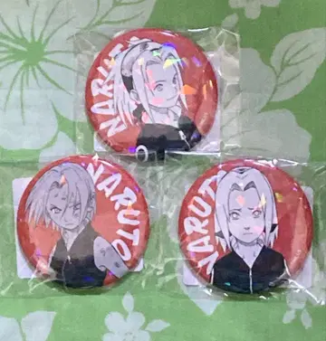 NARUTO 하루노 사쿠라 3개 세트 올스타 캔뱃지 올 캔 나루토
