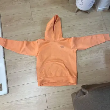 THE NORTH FACE 오렌지 후드티