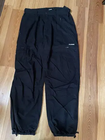 XLARGE 블랙 카고 팬츠