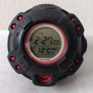 CASIO GQ-200 머슬 워치 지샥 부속품 없음 탁상시계