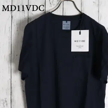 택 포함 새상품 이탈리아제 MD11VDC 핸드 페인트 소매 라인 포켓 T