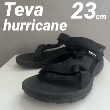 Teva 테바 허리케인 블랙 스포츠 샌들 23