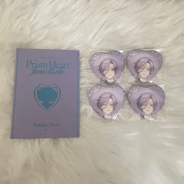 니지산지 [Prism Heart June Bride] 캔뱃지 사카키 네스
