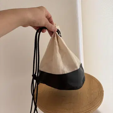 balise 복조리 백 화이트/블랙