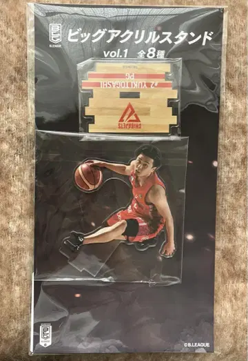 B.LEAGUE GiGO 한정판 빅 아크릴 스탠드 토가시 유키