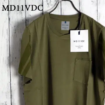 택 포함 새상품 이탈리아제 MD11VDC 핸드 페인트 소매 라인 포켓 T