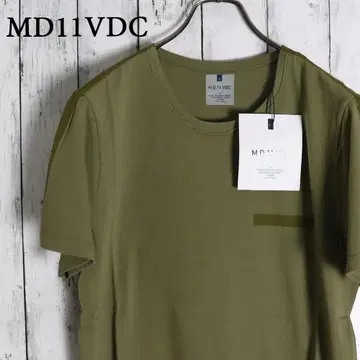 택 포함 새상품 이탈리아제 MD11VDC 핸드 페인트 소매 라인 포켓 T