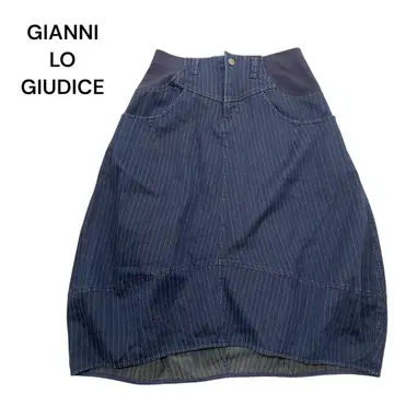 GIANNI LO GIUDICE 벌룬 스커트 롱 허리밴딩 40