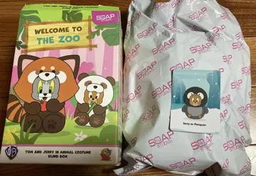 톰과 제리 동물 코스프레 봉제 인형 제리 펭귄