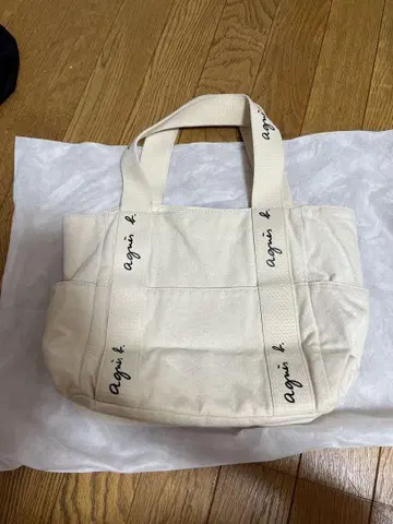 agnes b 웹 한정판 토트백