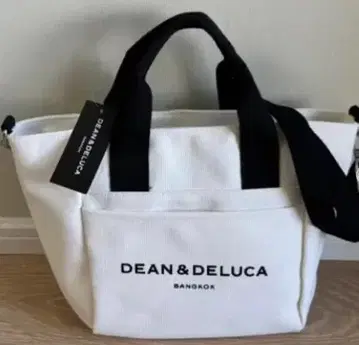 DEAN & DELUCA 토트백 화이트