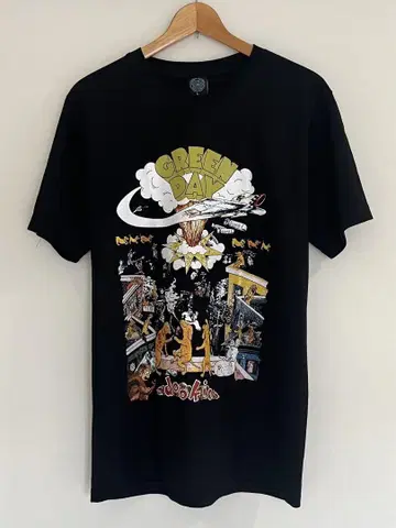새상품 밴딩 티셔츠 L 그린 데이 GREEN DAY DOOKIE