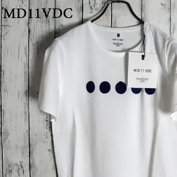 택 포함 새상품 이탈리아제 MD11VDC 핸드 페인트 아트 티셔츠