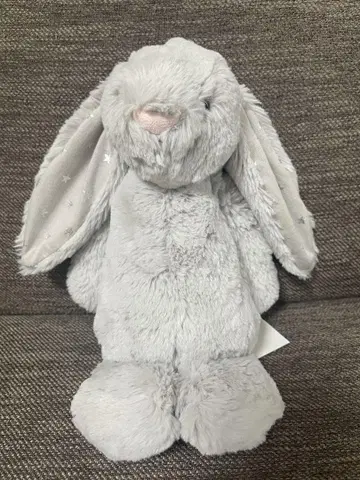제리 캣 토끼 봉제 인형 별 패턴 M 사이즈