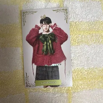 무대 벌스데이 입장자 혜택 그리팅 카드