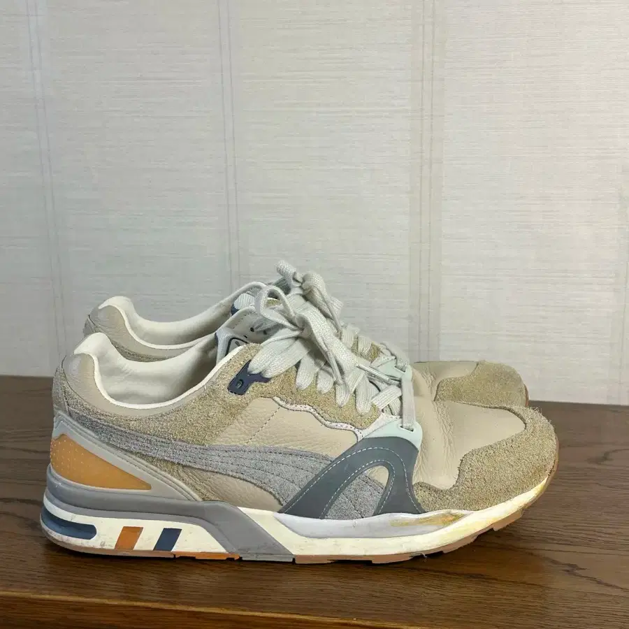 PUMA 푸마 rhude X Puma Trinomic Beige Sneakers 44 on Bunjang