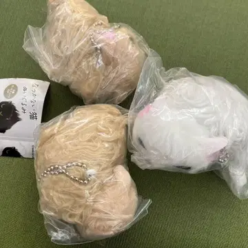 나츠카이 고양이 봉제 인형 캡슐 토이 가챠
