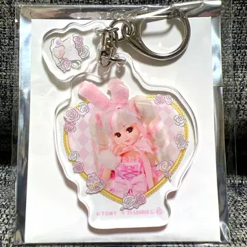 리카짱 & 마이멜로디 블라인드 부품 포함 아크릴 키링