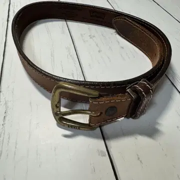 Levi's 리바이스 가죽 벨트 브라운 빈티지