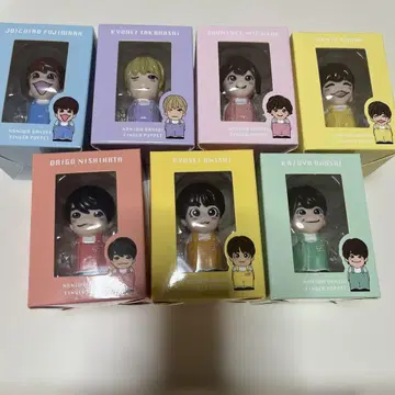나니와 단시 손가락 인형 7종 컴플리트 세트