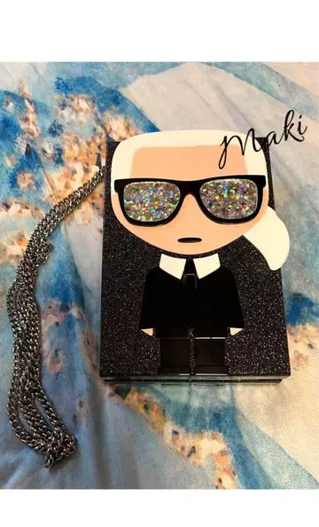 KARL LAGERFELD 박스형 숄더백