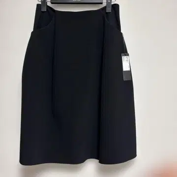 블랙 플레어 스커트 사이즈 38