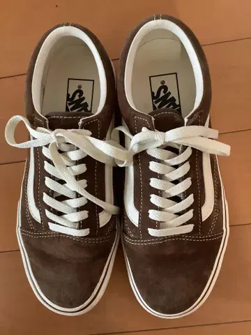 브라운 스웨이드 스니커즈 반스 vans