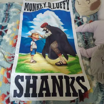 원피스 Onepiece 타월 캐릭터 루피 샹크스