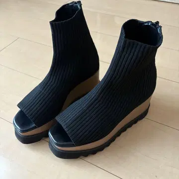 MURUA 무루아 디자인 웨지 삭스 부츠