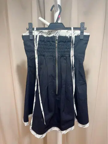 eimy istoire 데님 미니 원피스 (BLACK)
