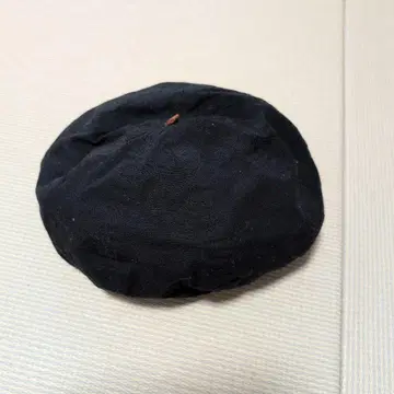 블랙 코튼 베레모 사이즈 3