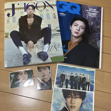 BTS JIN DICON GQ JAPAN 트레이딩 카드 엽서 6세트