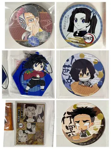 귀멸의 칼날 ufotable 아오이 아카자 원작 캔뱃지 외