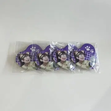 닌자 타마 란타로 오하마 간에몬 캔뱃지 하트 캔 난자