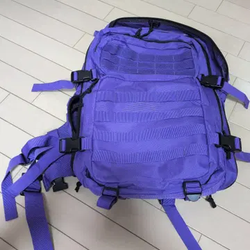 퍼플 나일론 럭색/백팩 45L