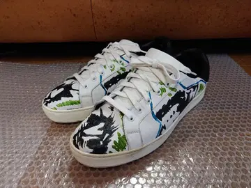 ETRO 에트로 가죽 스니커즈 베이스리 이탈리아제 43