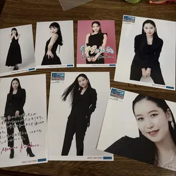 전 안주루무 가사하라 모모나 사진 7장 세트