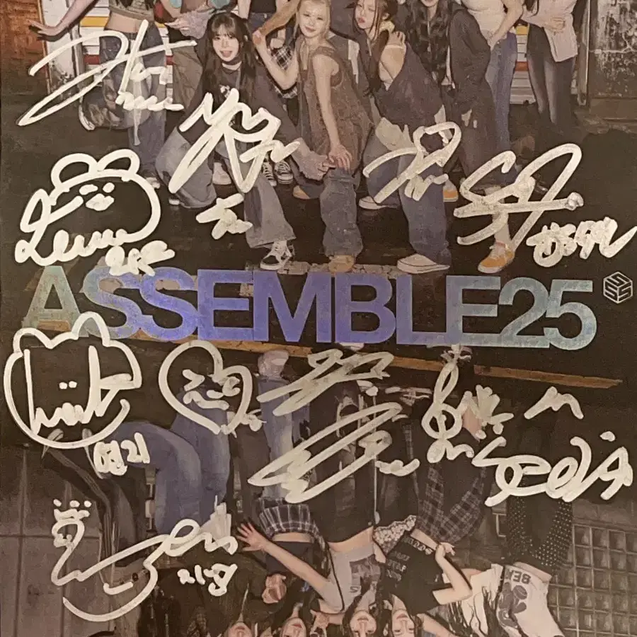 triples assemble25 sign album wts #트리플에스,#트리플에스