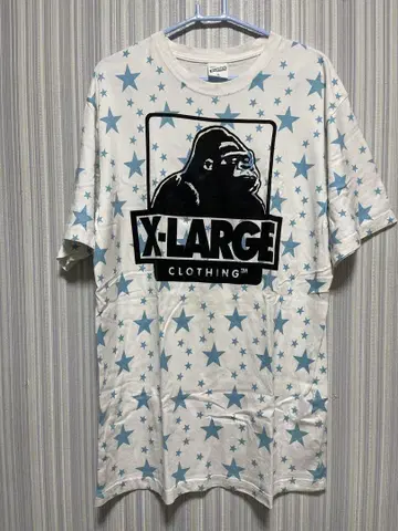 X-LARGE 스타 올 패턴 티셔츠 XL
