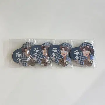 닌자 타마 란타로 야마다 리키치 캔뱃지 하트 캔 난자