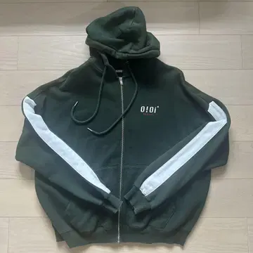 한국 OIOI 후드티 그린