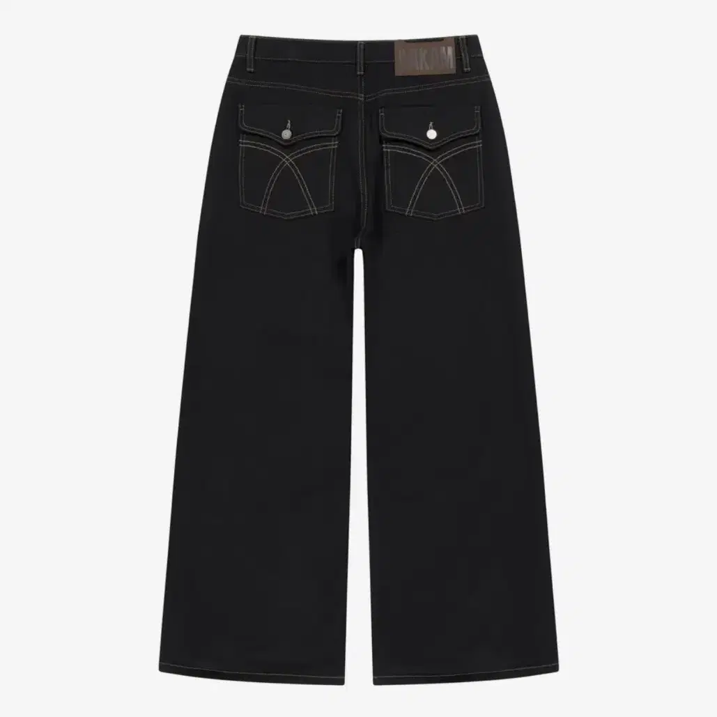 ★AAKAM★ Western Studded Denim Pants Dark Blue AK24PT37DB Aakam Western Studded Denim Pants (Dark blue) #아캄팬츠