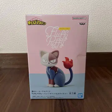 반다이 Fluffy Puffy 고양이 캐릭터 피규어